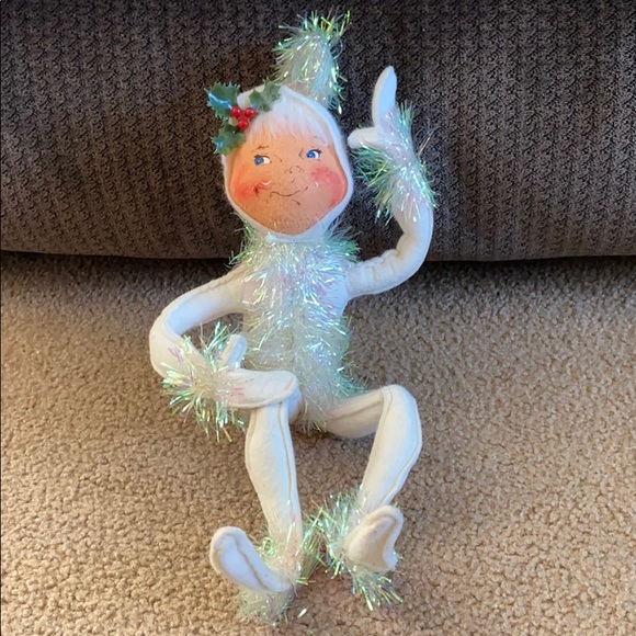 Annalee Other - Annalee 2002 White Christmas Holiday Doll Elf